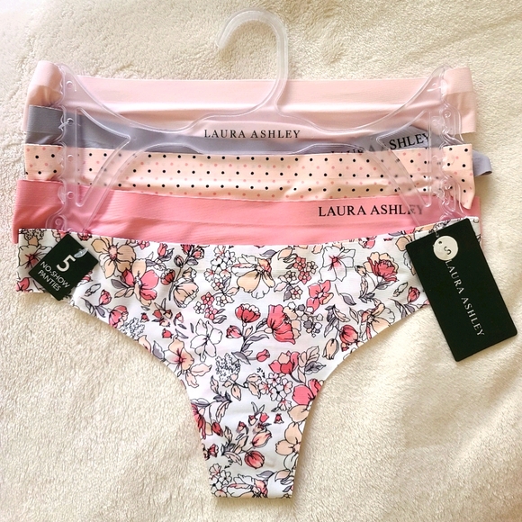 Laura Ashley Other - New Laura Ashley Women's 5 pack Thong Panties